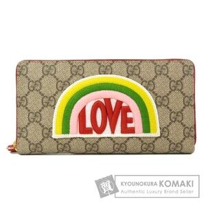 Gucci GG LOVE Patch Long Wallet